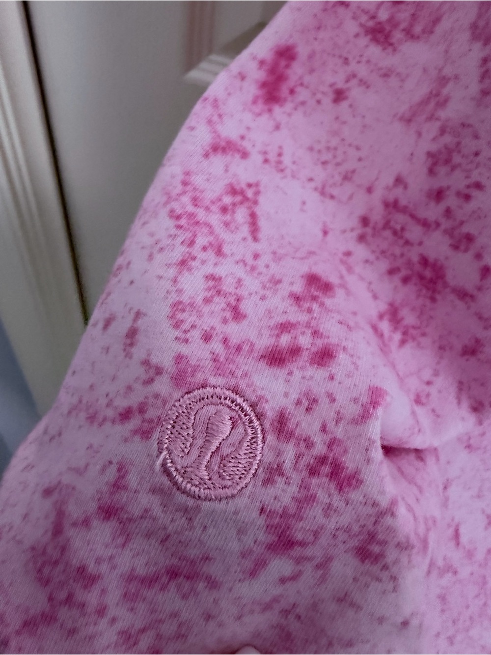 Lululemon All Yours Organic Cotton Tank Top in‎ Pink Organza Size XL VGUC - Picture 3 of 4